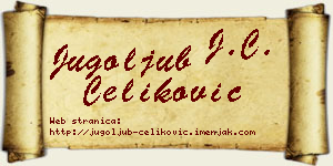 Jugoljub Čeliković vizit kartica